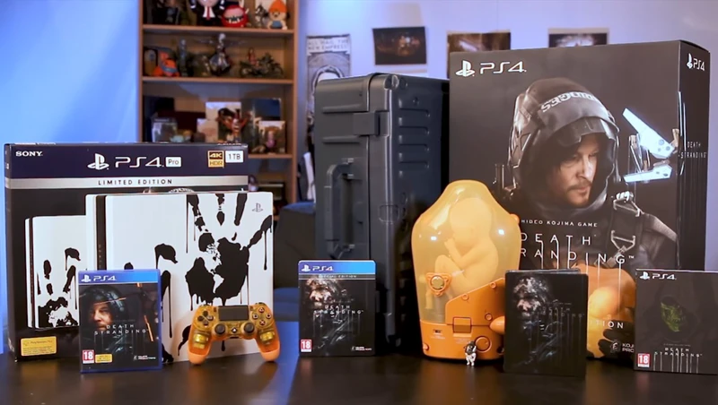 真香！《死亡搁浅》典藏版及限定PS4 Pro开箱