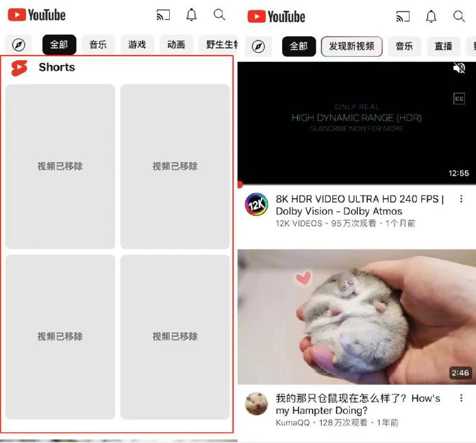 YouTube播放器