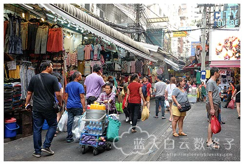 泰国曼谷购物:Pratunam Market 水门市场