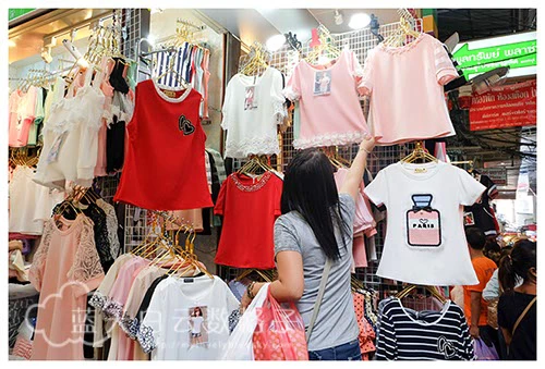 泰国曼谷购物:Pratunam Market 水门市场