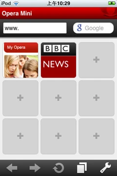 iPhone的OperaMini