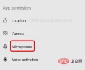You need to allow microphone calls when using Facebook on Windows 10
