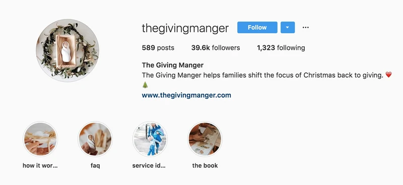 Instagram 个人简介