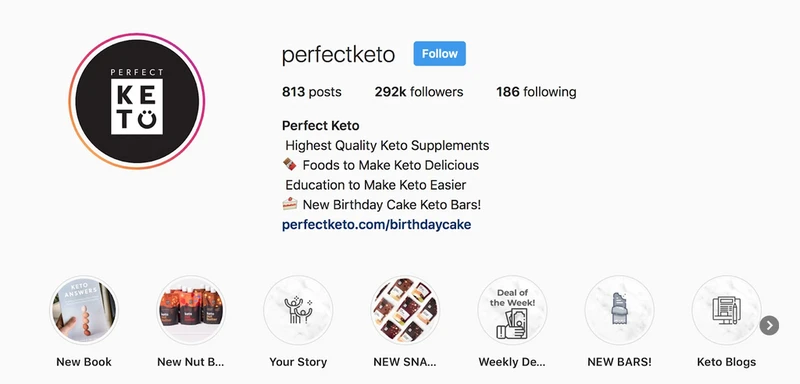 Instagram 个人简介